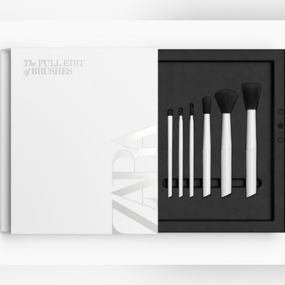 Zara Make-up Brush The Full Edit Set New in Box